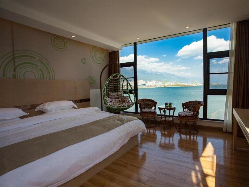 Greentree Inn Yunnan Dali Puhai Binhai Road Business Hotel Buitenkant foto
