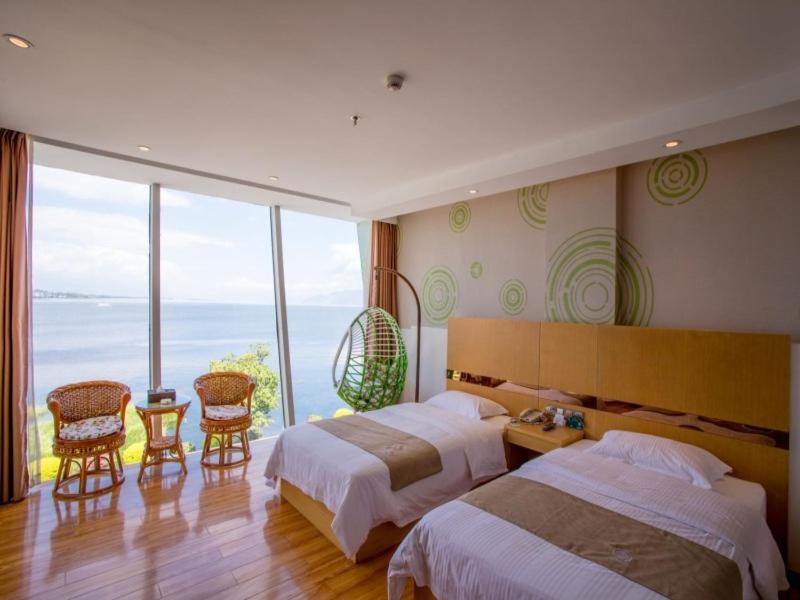 Greentree Inn Yunnan Dali Puhai Binhai Road Business Hotel Buitenkant foto
